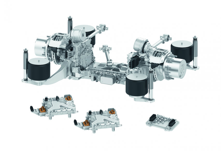 Global Premier: ZF Unveils Next Generation AxTrax 2 LF Low-Floor Electric Axle for City Buses